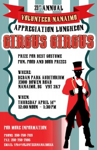 Luncheon Poster Circus Circus